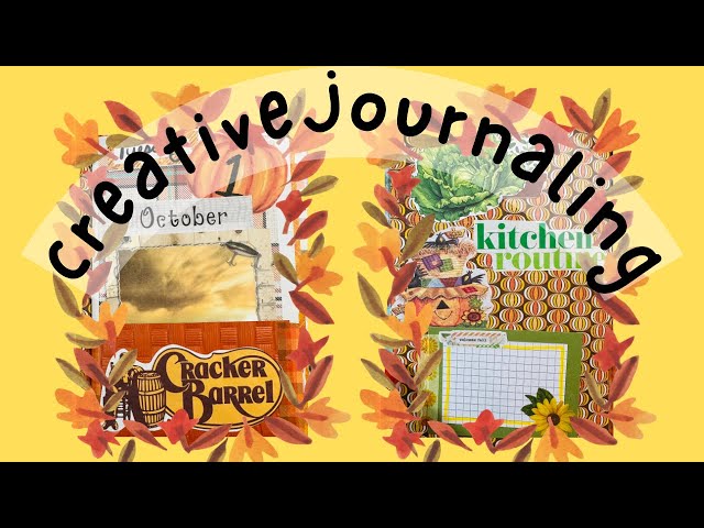 Creative Journal Process | October Journaling