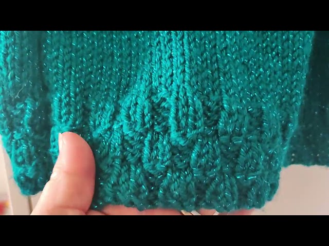 🧡💛💕💙 Basic Knitted Sweater with Darts: Your First Project #shorts_video #crochet