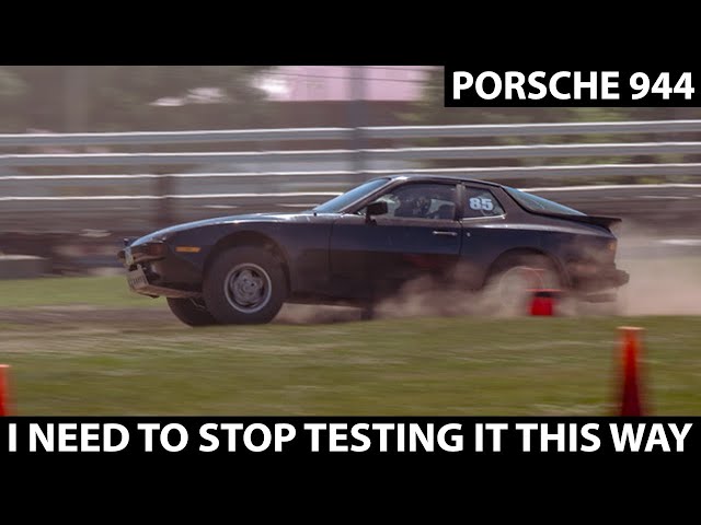 Testing My Porsche 944 Rally Car at Rallycross for the Third Time