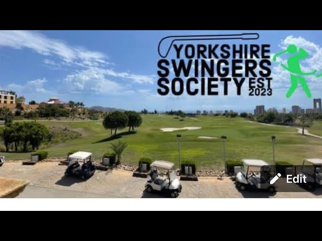 THE YORKSHIRE SWINGERS PLAY THORNHURST GOLF COURSE