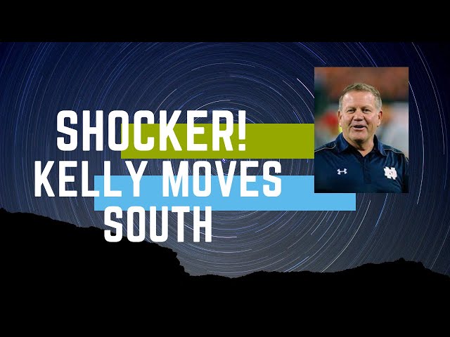 Coach Brian Kelly Discusses his latest move.