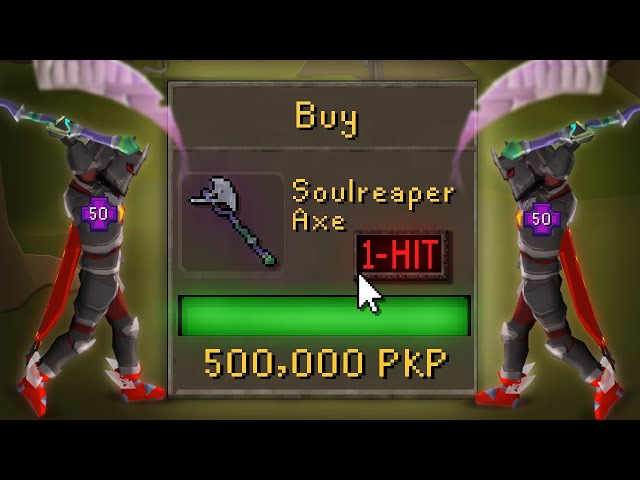 THE *BROKEN* SOULREAPER AXE 1-HITS THE RICHEST PKERS! (BANK PKED) + 15M PKP GIVEAWAY - Roat PKZ RSPS