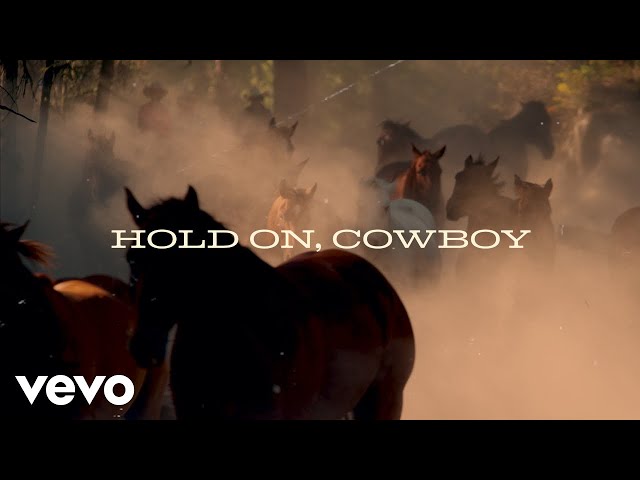 Brian Kelley - Hold On, Cowboy (Lyric Video)