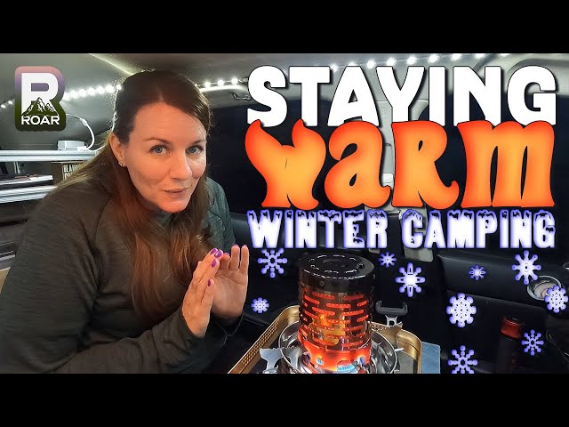 HOW TO STAY WARM IN WINTER WHILE CAMPING or LIVING IN A CAR | CC