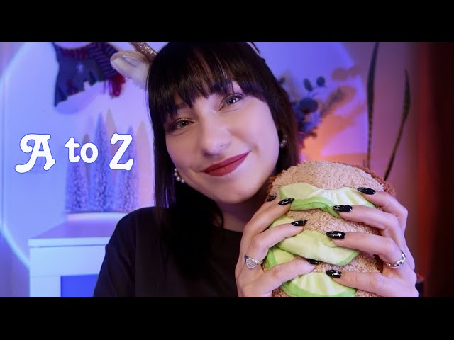 ASMR ♡ A to Z Triggers For Good Night Sleep