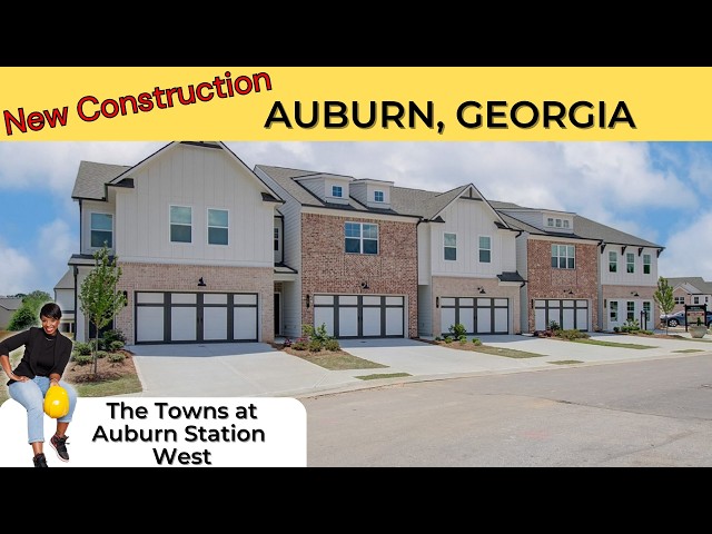 Townhomes in Georgia with a 4.99% Interest Rate! Chafin Community - The Towns at Auburn Station West