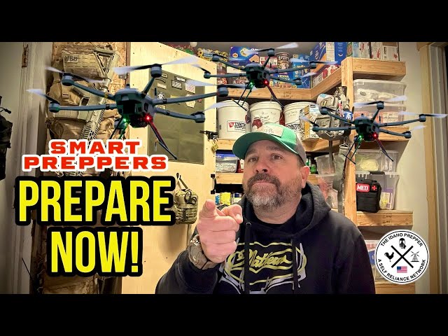 SMART PREPPERS ARE PREPARING NOW! Christmas Survival Gear Giveaway! Drone Updates - Prepper Pantry