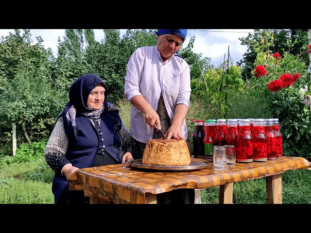 Cornelian compote and Shah Plov-Azerbaijanian Royal Plov