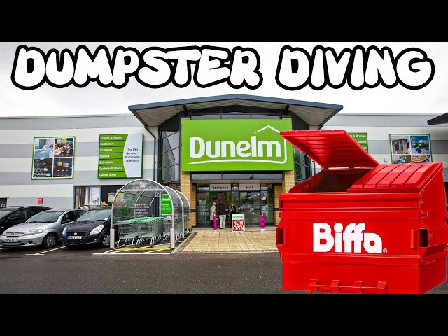 DUMPSTER DIVING UK LETS SAVE MORE GREAT ITEMS