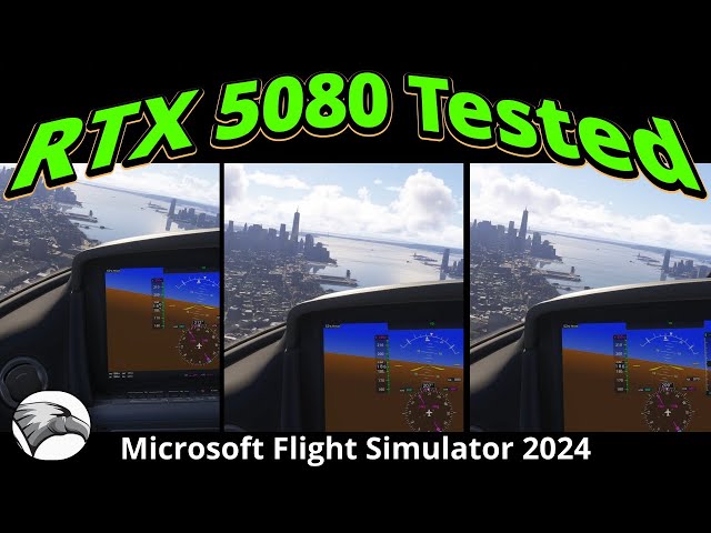 RTX5080 GPU - Any Good in MSFS2024? | TAA - 4K - DLSS - Frame Generation Tested!