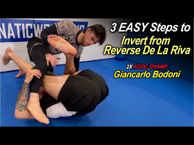 How to Invert from Reverse De La Riva in BJJ with Giancarlo Bodoni