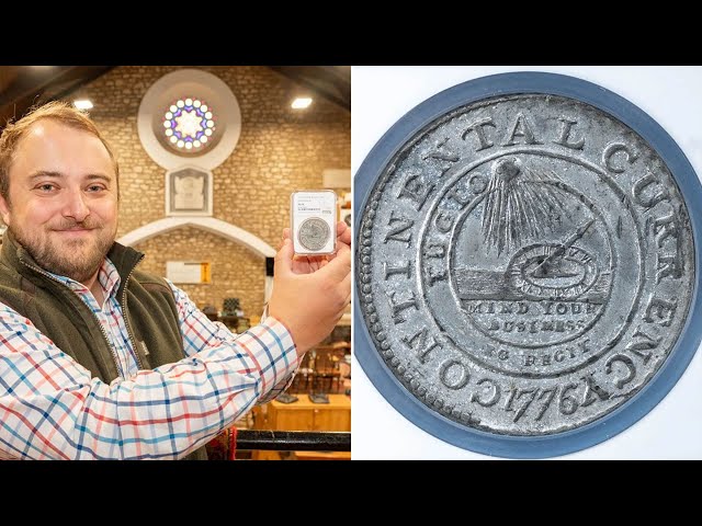 Rare coin from 1776 found in bottom of toffee tin to sell at auction