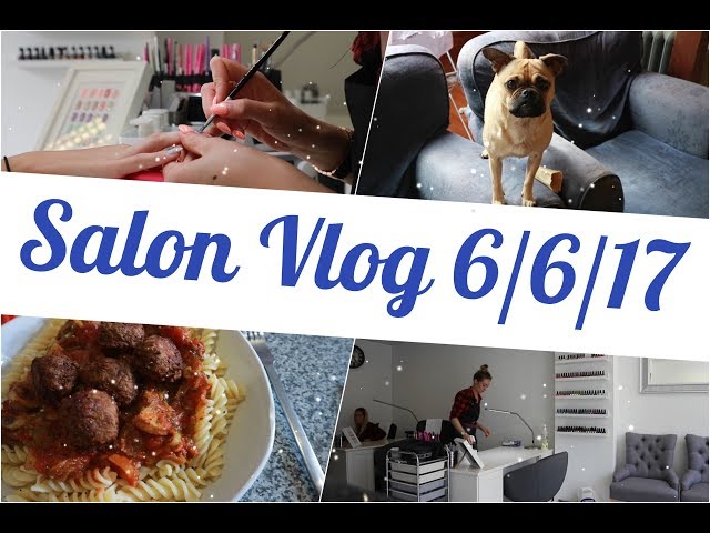 VLOG #3 // Salon Day & Vegan Food // Jo Wickens // Jojo's Nails // Nails