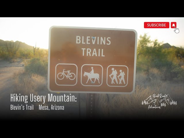 Discover the Beauty of the Blevins Trail at Usery Mountain Regional Park! 🌵