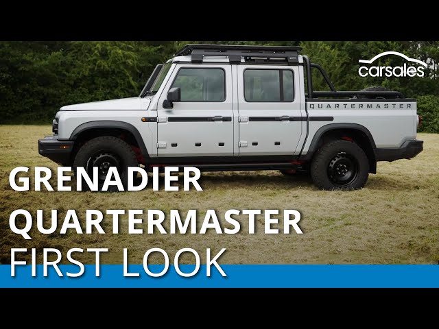 2023 INEOS Grenadier Quartermaster | Rugged British off-roader enters the Aussie ute market