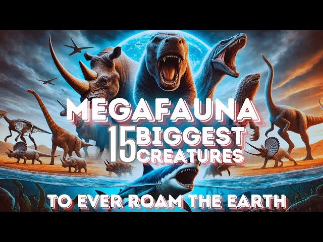 Megafauna | 15 Biggest Creatures to Ever Roam the Earth