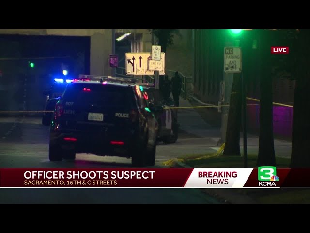 Officer shoots person in Sacramento