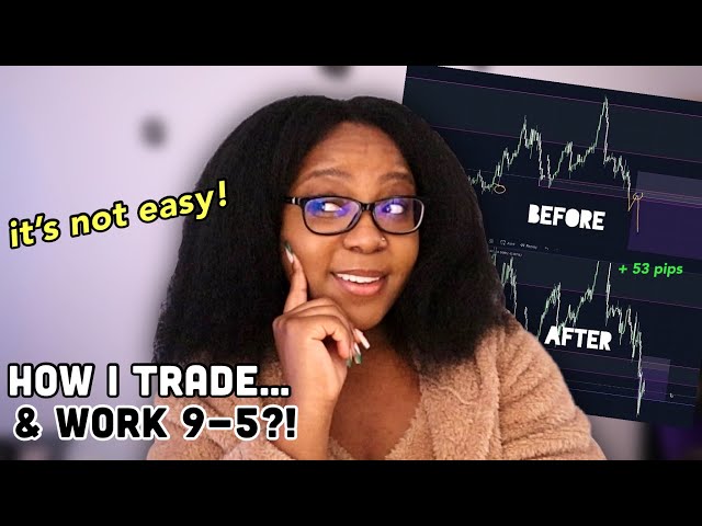 Trade GBP/JPY With Me! | this is how I balance trading & working 9-5