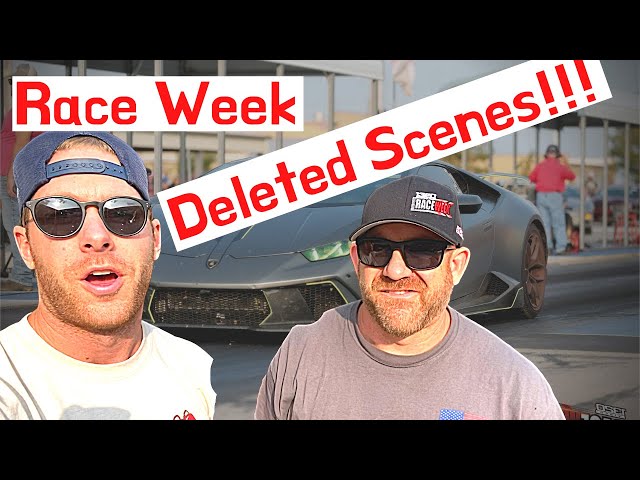 Race Week 2.0 - Deleted & Uncut Scenes!!! Fire, Laughs, & Kyle 1320Video Interview