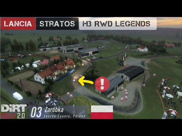 DiRT Rally 2.0 - POLAND - H3 RWD LEGENDS - S2 R03 @codemasters