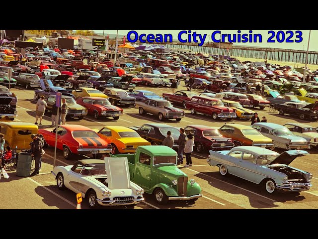 Ocean City Cruisin {ultimate USA east coast classic car show} Inlet parade hot rods classic cars UHD