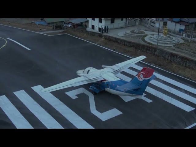 Lukla;A day at one of the worlds most Challenging airports 4K Planespotting at Lukla Tenzing Hillary