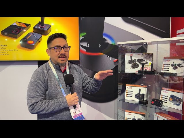 🎮 Experience Nostalgia at CES: My Arcade® Booth Tour & Atari® Gamestation Pro Announcement 🕹️