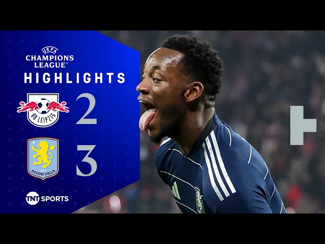 Duran & Barkley Seal Massive Win 😮‍💨 | RB Leipzig 2-3 Aston Villa | UEFA Champions League Highlights