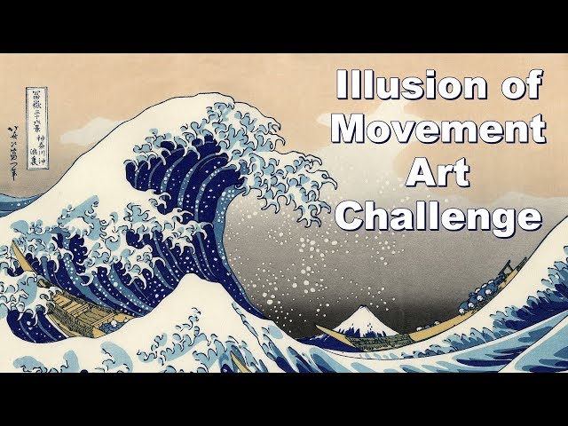 How to Create Illusion of Movement in Art - Art Challenge #3