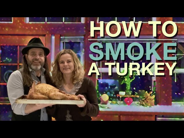 HOW TO Smoke a Turkey with Jed & Jessica / JED iTV Recipe