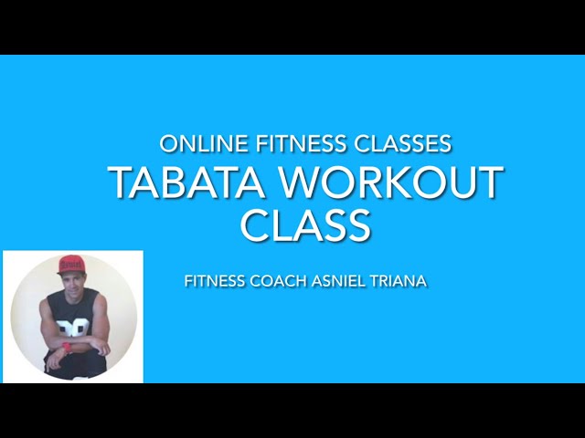 Tabata Workout Class 20s/10s