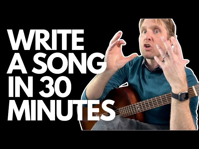 Write A Song In 30 Minutes - Music Theory and Songwriting Lessons with Stuart!