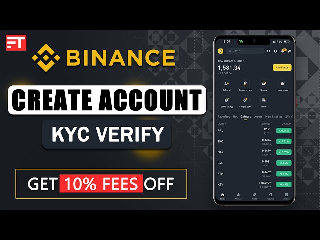 Binance Account Create & KYC Verification | Binance me account kaise banaye | Binance create account