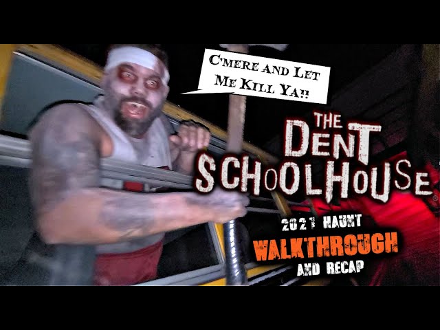 They Almost Got Us! - One of the BEST Haunts in Ohio! | The Dent Schoolhouse