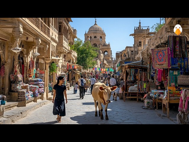 Jaisalmer, India🇮🇳 The World's Most Majestic Living Fort (4K HDR)