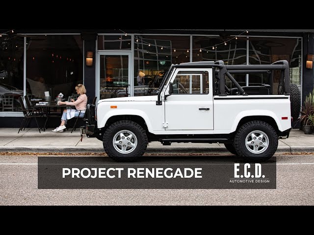 Fuji White D90 Restored with Modern Elements | E.C.D. Automotive Design