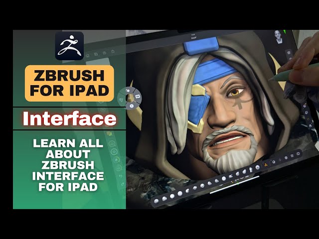 Zbrush for iPad User Interface