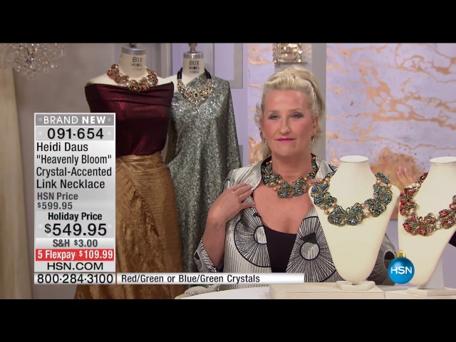 HSN | Heidi Daus Fashion Jewelry Gifts 12.02.2016 - 02 PM