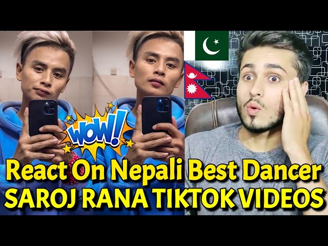 Pakistani Reaction On Nepali TikToker SAROJ RANA Latest TIKTOK VIDEOS | Rk ReActions