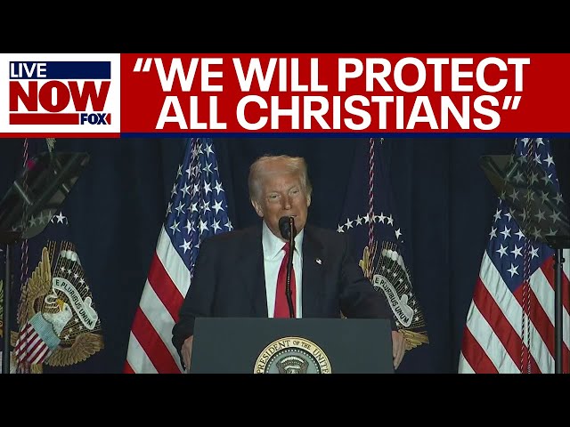 President Trump speaks on religion, hostage release and assassination attempt