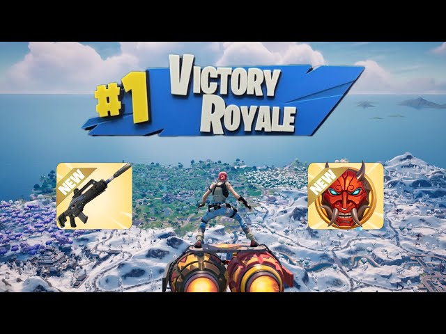 High Elimination Solo ''Zero Build'' Gameplay (Fortnite Chapter 6 Season 1) with NEW weapons!!-_-