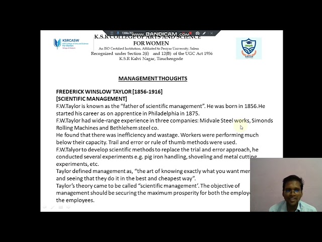 LCS : Management Accounting Part I | Mr. S. Tamilselvan | BBA | KSRCASW