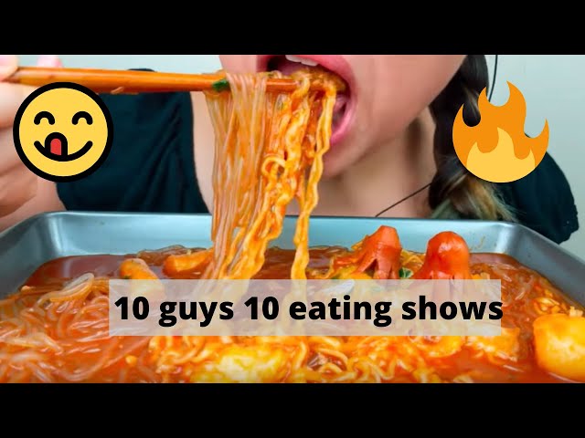 Mukbang compilation part 2 | asmr eating sound eating show | from top 10 mukbang channels