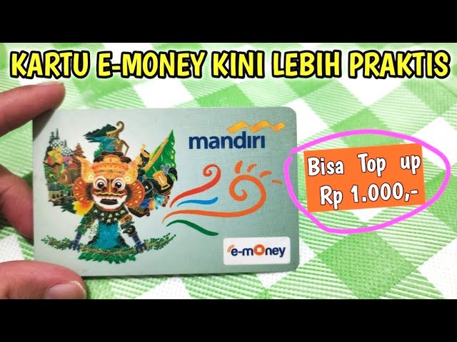 APA SAJA SIH MANFAAT KARTU EMONEY BANK MANDIRI ⁉️