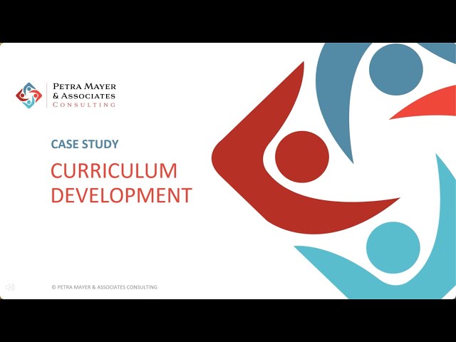 Case Study: Curriculum Design Training for Subject Matter Experts