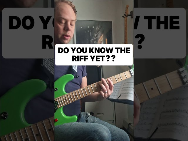 Super Famous Riff To Learn Finger Independence