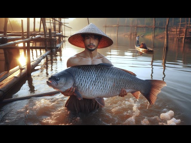 Countryside fishing!! Joyful and Relax!! Check out!!- 수중 모험!! #adventure #다이빙기술 #어업