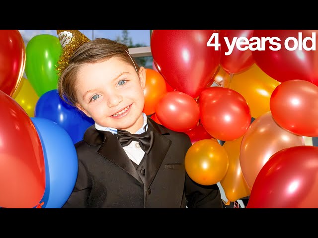 Baby Noah’s Epic 4th Birthday Surprise