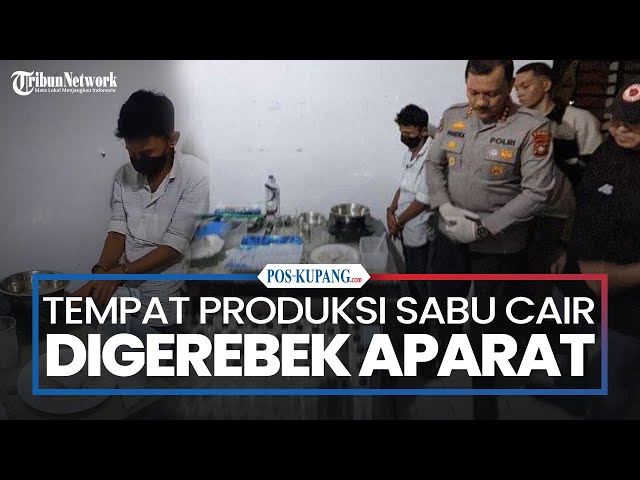 Apartemen Dijadikan Pabrik Narkoba Jenis Sabu Cair Digerebek Aparat di Batam, Kepulauan Riau