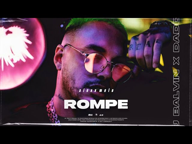 ❌ Reggaeton Type Beat | "Rompe" | J Balvin , Daddy Yankee Type Beat | Alexx Melo